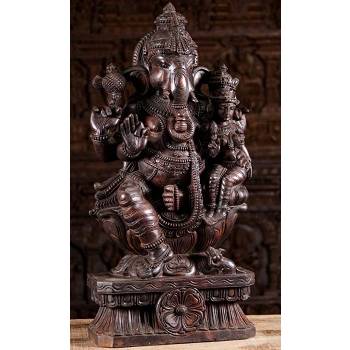 The Art of Hand-Carving Wooden Deity Idols