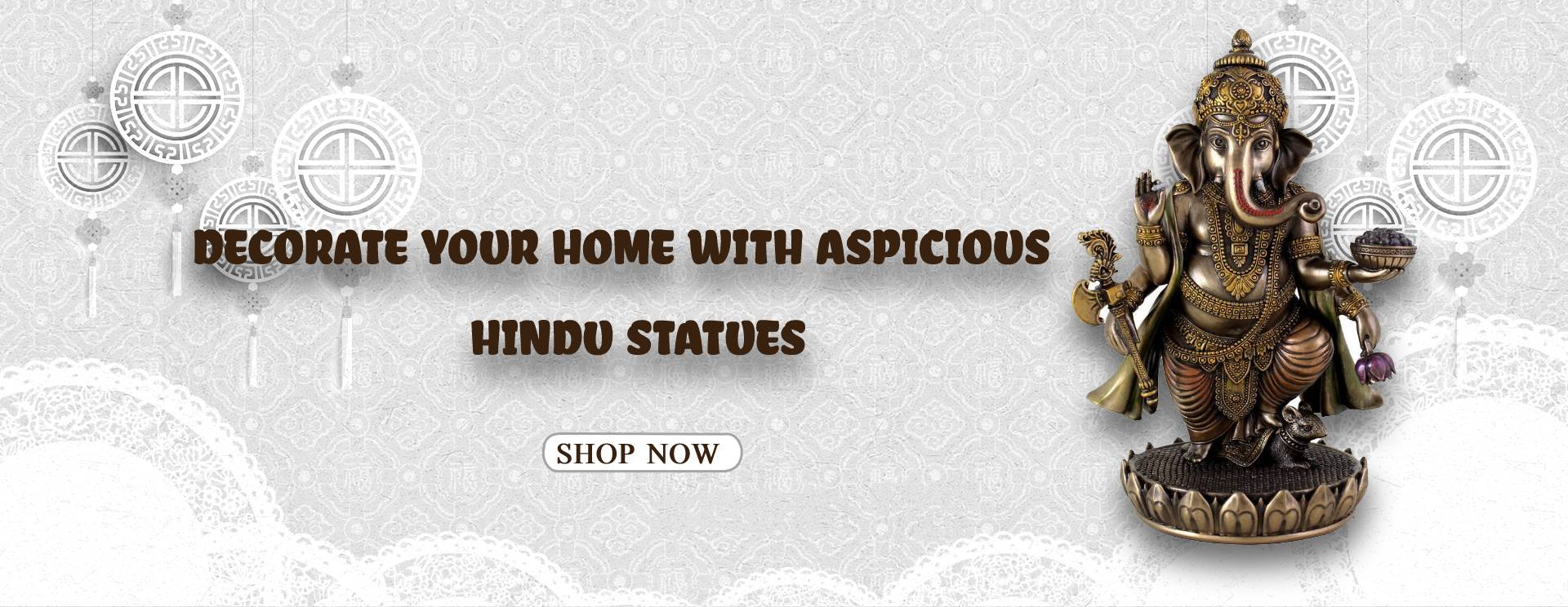 Decorate Your Home with Auspicious Hindu Statues
